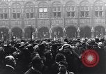 Image of Belgian Defense Minister speaks in courtyard of Bishop's Palace Liege Belgium, 1918, second 41 stock footage video 65675025845