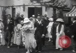 Image of Mary Pickford and Jack Pickford wedding Beverly Hills California, 1922, second 8 stock footage video 65675025859
