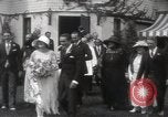 Image of Mary Pickford and Jack Pickford wedding Beverly Hills California, 1922, second 9 stock footage video 65675025859