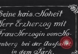 Standbild Hoheit Herr Erzherzog Österreich-ungarn, 1913, aus Sekunde 12 historischem Filmmaterial Videoclip 65675025876