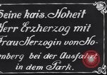 Standbild Hoheit Herr Erzherzog Österreich-ungarn, 1913, aus Sekunde 17 historischem Filmmaterial Videoclip 65675025876