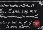 Standbild Hoheit Herr Erzherzog Österreich-ungarn, 1913, aus Sekunde 18 historischem Filmmaterial Videoclip 65675025876