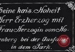 Standbild Hoheit Herr Erzherzog Österreich-ungarn, 1913, aus Sekunde 19 historischem Filmmaterial Videoclip 65675025876