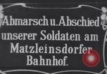 Standbild Mobilisierung von Soldaten Wien Österreich, 1914, aus Sekunde 6 historischem Filmmaterial Videoclip 65675025879