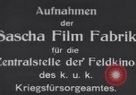 Image of dignitaries at parade Vienna Austria, 1916, second 1 stock footage video 65675025880