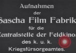 Image of dignitaries at parade Vienna Austria, 1916, second 4 stock footage video 65675025880