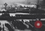 Image of dignitaries at parade Vienna Austria, 1916, second 23 stock footage video 65675025880