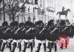 Image of dignitaries at parade Vienna Austria, 1916, second 29 stock footage video 65675025880