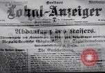 Image 'Armistice Berlin Allemagne, 1918, de la seconde 41 séquences d'archives historiques vidéo 65675025886