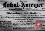 Image 'Armistice Berlin Allemagne, 1918, de la seconde 42 séquences d'archives historiques vidéo 65675025886