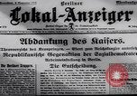 Image 'Armistice Berlin Allemagne, 1918, de la seconde 43 séquences d'archives historiques vidéo 65675025886