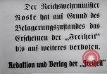 Image of Martial law in Germany after World War 1 Berlin Germany, 1919, second 45 stock footage video 65675025887