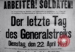 Image of Martial law in Germany after World War 1 Berlin Germany, 1919, second 52 stock footage video 65675025887