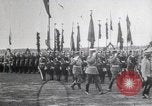 Image of Czar Nicholas II  at military review Petrograd Russia, 1914, second 5 stock footage video 65675025896
