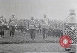 Image of Czar Nicholas II  at military review Petrograd Russia, 1914, second 34 stock footage video 65675025896