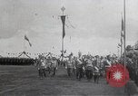 Image of Czar Nicholas II  at military review Petrograd Russia, 1914, second 49 stock footage video 65675025896