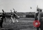 Image of Czar Nicholas II  at military review Petrograd Russia, 1914, second 55 stock footage video 65675025896