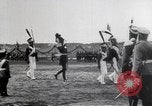 Image of Czar Nicholas II  at military review Petrograd Russia, 1914, second 57 stock footage video 65675025896