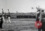 Image of Czar Nicholas II  at military review Petrograd Russia, 1914, second 60 stock footage video 65675025896