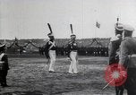Image of Czar Nicholas II  at military review Petrograd Russia, 1914, second 62 stock footage video 65675025896