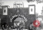 Standbild Denkmal enthüllen Wissembourg Elsass Frankreich, 1909, aus Sekunde 16 historischem Filmmaterial Videoclip 65675025897