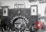 Standbild Denkmal enthüllen Wissembourg Elsass Frankreich, 1909, aus Sekunde 23 historischem Filmmaterial Videoclip 65675025897