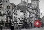 Standbild Denkmal enthüllen Wissembourg Elsass Frankreich, 1909, aus Sekunde 35 historischem Filmmaterial Videoclip 65675025897