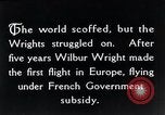 Image of launch of Wright plane United States USA, 1903, second 30 stock footage video 65675025913