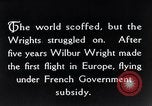 Image of launch of Wright plane United States USA, 1903, second 40 stock footage video 65675025913