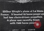 Image of Wright airplane flight in France Le Mans France, 1908, second 1 stock footage video 65675025926