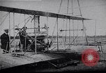 Image of Wright airplane flight in France Le Mans France, 1908, second 21 stock footage video 65675025926