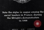 Image of Wright airplane flight in France Le Mans France, 1908, second 45 stock footage video 65675025926
