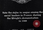 Image of Wright airplane flight in France Le Mans France, 1908, second 46 stock footage video 65675025926