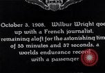 Image of flight with passenger France, 1908, second 3 stock footage video 65675025927