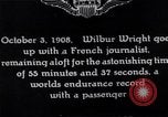 Image of flight with passenger France, 1908, second 4 stock footage video 65675025927