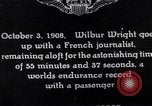Image of flight with passenger France, 1908, second 5 stock footage video 65675025927