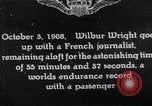 Image of flight with passenger France, 1908, second 8 stock footage video 65675025927