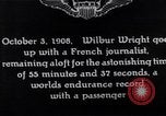 Image of flight with passenger France, 1908, second 11 stock footage video 65675025927