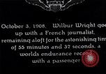 Image of flight with passenger France, 1908, second 12 stock footage video 65675025927