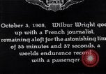 Image of flight with passenger France, 1908, second 13 stock footage video 65675025927