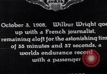 Image of flight with passenger France, 1908, second 14 stock footage video 65675025927