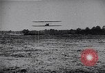 Image of flight with passenger France, 1908, second 54 stock footage video 65675025927