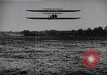 Image of flight with passenger France, 1908, second 56 stock footage video 65675025927