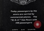 Image of passenger flight United States USA, 1923, second 10 stock footage video 65675025928