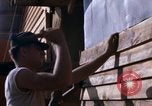 Image of Soldiers building a mess hall Vietnam, 1967, second 37 stock footage video 65675025930