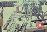 Image of Captured Viet Cong weapons Vietnam, 1967, second 15 stock footage video 65675025943