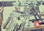 Image of Captured Viet Cong weapons Vietnam, 1967, second 16 stock footage video 65675025943
