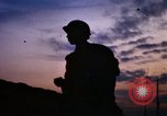 Image of guard on duty Vietnam, 1969, second 7 stock footage video 65675025944