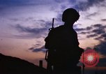 Image of guard on duty Vietnam, 1969, second 10 stock footage video 65675025944