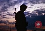 Image of guard on duty Vietnam, 1969, second 12 stock footage video 65675025944